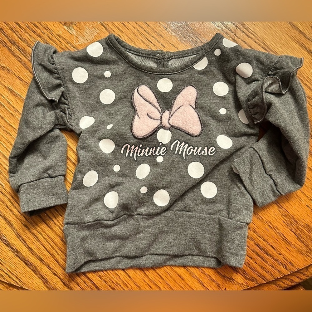 5/$20 Disney Minnie Mouse 3-6 month girls shirt